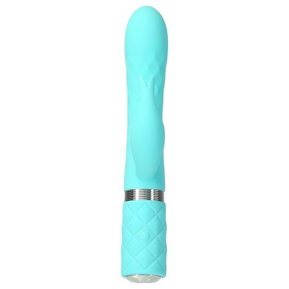 Pillow Talk Lively - Rechargeable Vibrator with Clitoral Arm (Turquoise)