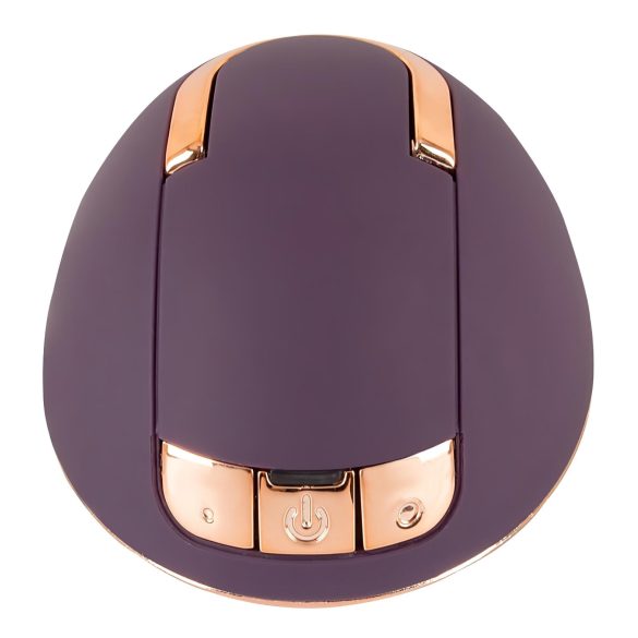 Belou - Rechargeable Rotating Vulva Massager Vibrator (Purple)