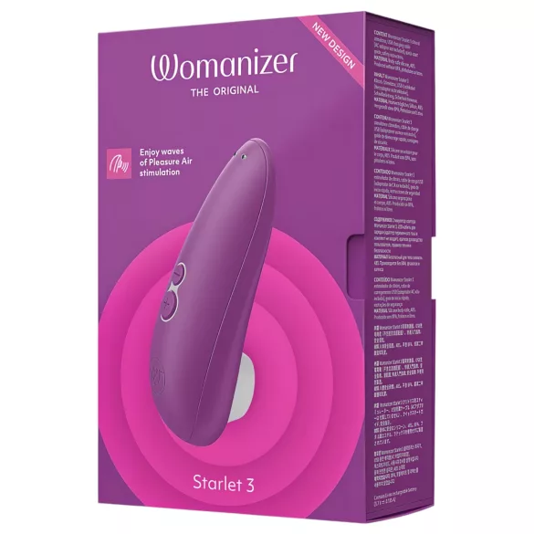 Womanizer Starlet 3 - Air Wave Clitoral Stimulator (Purple)