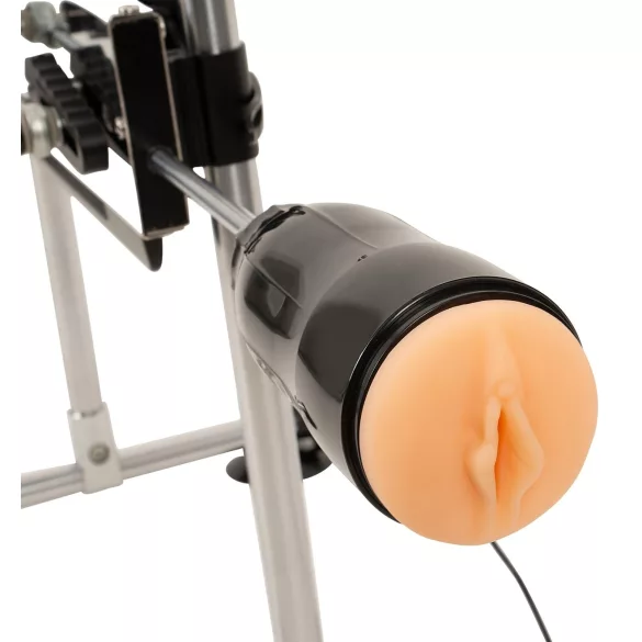 The Ultimate Pleasure Machine - Dual System with Two Dildos & One Sleeve
