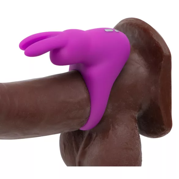 Happyrabbit Pleasure Pack - Vibrating Ring with Storage (Purple)