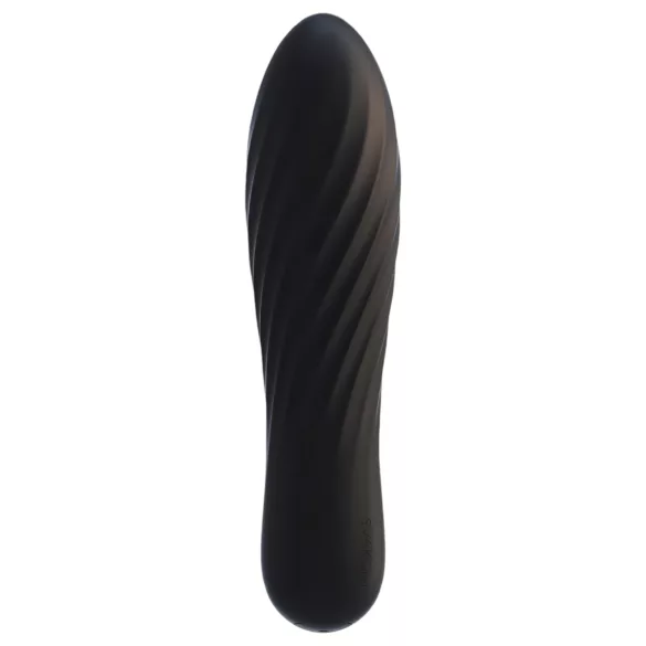 Svakom Tulip - rechargeable mini wand vibrator (black)