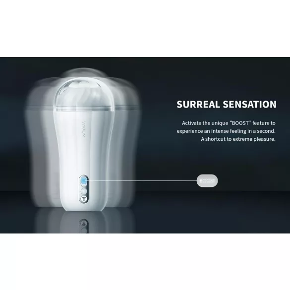 Svakom Robin - rechargeable masturbator (white)