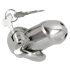Fetish - Metal Male Chastity Cage (Silver)