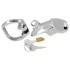Fetish - Metal Male Chastity Cage (Silver)