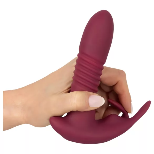 Javida RC - Wireless 3-Function Clitoral Vibrator (Red)