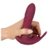 Javida RC - Wireless 3-Function Clitoral Vibrator (Red)