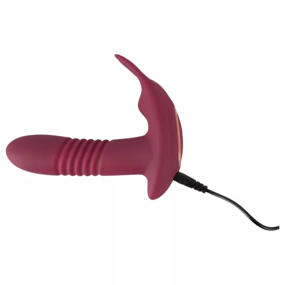 Javida RC - Wireless 3-Function Clitoral Vibrator (Red)