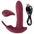 Javida RC - Wireless 3-Function Clitoral Vibrator (Red)