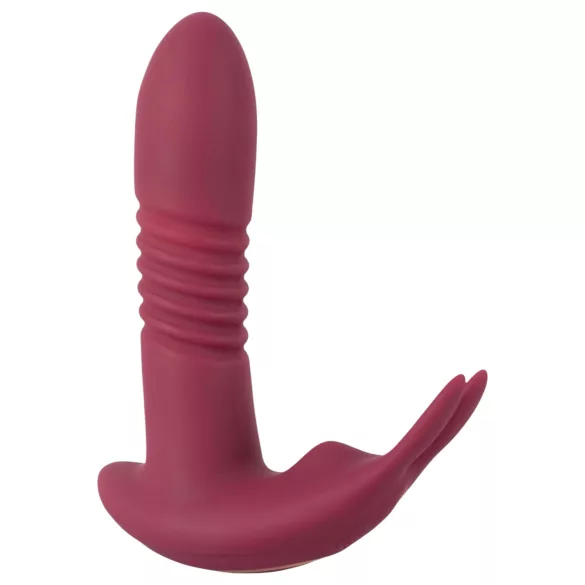 Javida RC - Wireless 3-Function Clitoral Vibrator (Red)