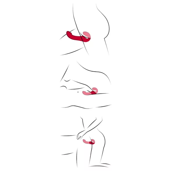 You2Toys Strapless - Wireless, Wearable Vibrator (Red)