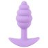 Cuties Mini Butt Plug - Silicone Anal Plug - Purple (2.8cm)