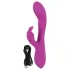 Javida Thumping Rabbit - 3-Motor Clitoral Vibrator (Purple)