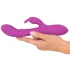 Javida Thumping Rabbit - 3-Motor Clitoral Vibrator (Purple)