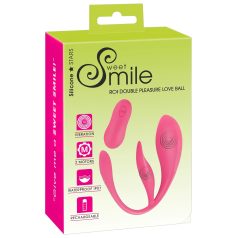 SMILE - Rechargeable Pink Vibrating Egg with Radio Control