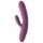 Svakom Avery - Rechargeable Thrusting Vibrator with Clitoral Arm (Purple)
