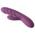 Svakom Avery - Rechargeable Thrusting Vibrator with Clitoral Arm (Purple)