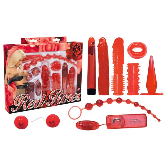 You2Toys - Red Roses - Vibrating Kit (9 Pieces)