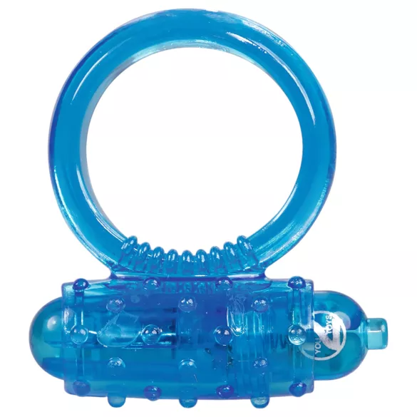 You2Toys - Silicone Vibrating Pleasure Ring (Blue)