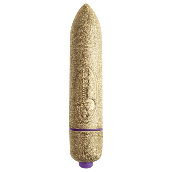 RO-80mm Mini Lipstick Vibrator (7 Speeds) - Gold