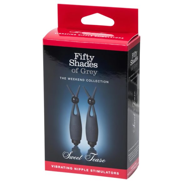 Sweet Torture Nipple Vibrator - 50 Shades of Grey (Set of 2)