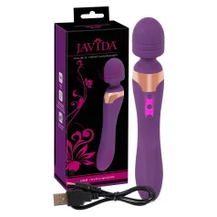 Javida Double - Violet Massaging Vibrator