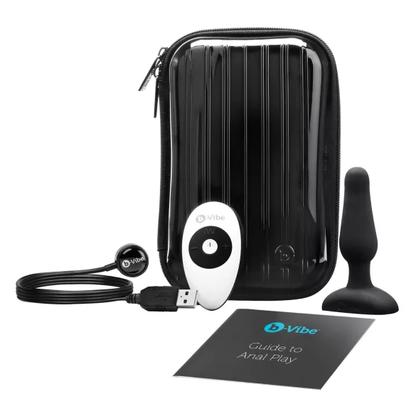 b-Vibe Novice - Beginner Anal Vibrator (Black)