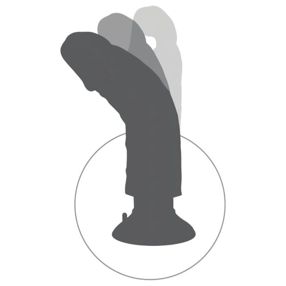 King Cock 10 Suction Cup Vibrator (10") - Natural