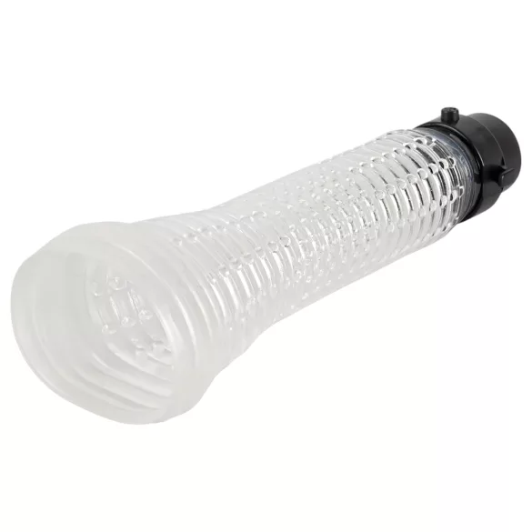 You2Toys - 2in1 - Penis Pump & Masturbator Combo (Clear)
