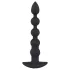 Black Velvet - Rechargeable 5-Bead Anal Vibrator (Black)