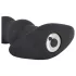 Black Velvet - Rechargeable 5-Bead Anal Vibrator (Black)