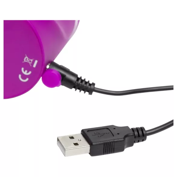 Happyrabbit Curve - Waterproof Clitoral Vibe (Purple)