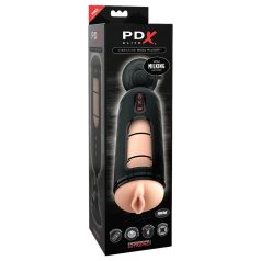 PDX Elite Mega Milker - Vibrating Male Masturbator (Black)