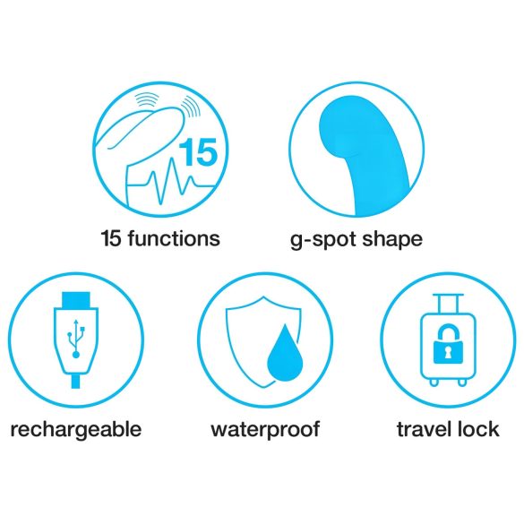 Happyrabbit G-Spot Slim - Vibrator (Black)