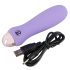 Cuties Mini Purple - Rechargeable Silicone Wand Vibrator (Purple)