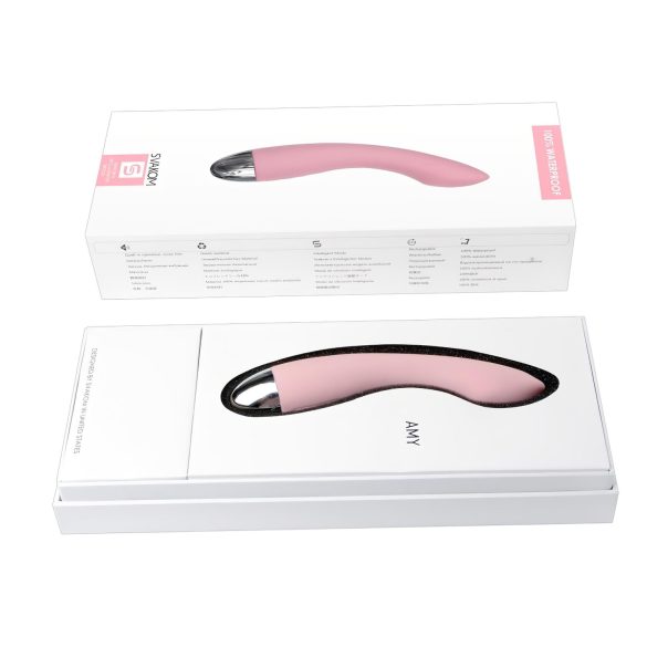 Svakom Amy - Rechargeable G-Spot Vibrator (Pink)