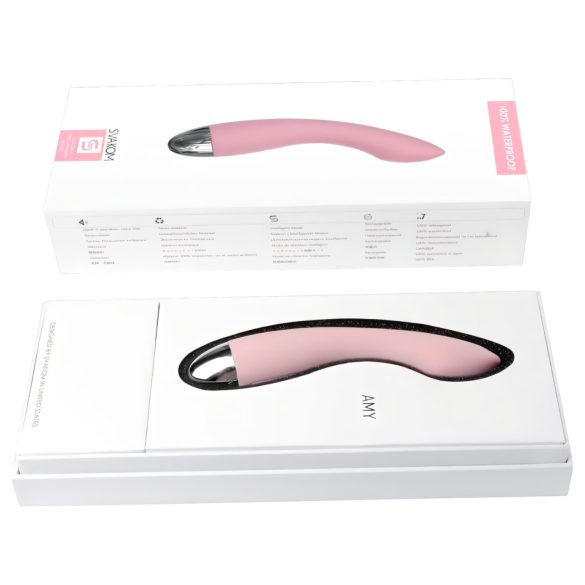 Svakom Amy - Rechargeable G-Spot Vibrator (Pink)