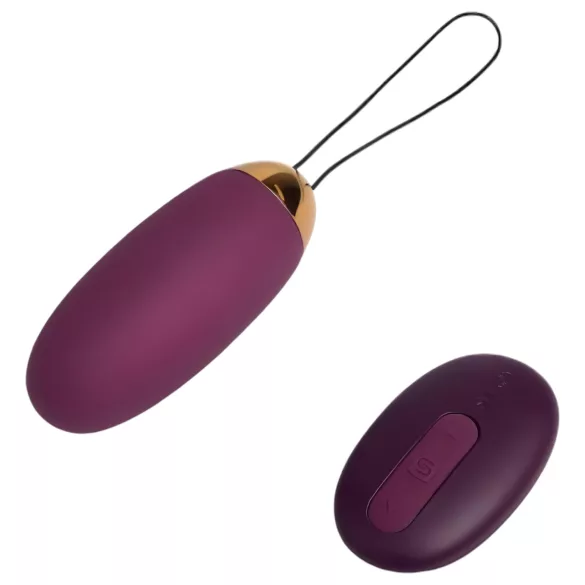 Svakom Elva - wearable rechargeable remote-controlled vibrating egg (violet)