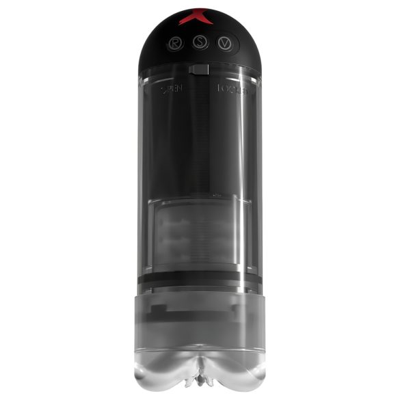 PDX Elite Extender Pro - Rechargeable Suction & Vibration Masturbator (Black)