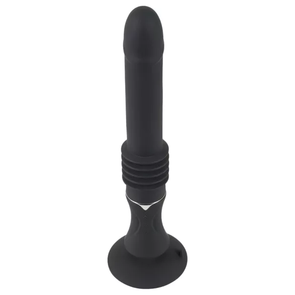 You2Toys Thrusting Vibrator with Suction Cup (Black)