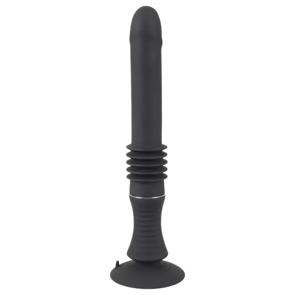 You2Toys Thrusting Vibrator with Suction Cup (Black)