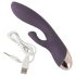 Javida - Waterproof Vibrator with Clitoral Suction (Purple)
