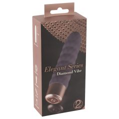   You2Toys Elegant Diamond - Rechargeable Wand Vibrator (Purple)