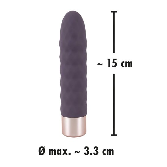 You2Toys Elegant Diamond - Rechargeable Wand Vibrator (Purple)