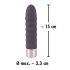 You2Toys Elegant Diamond - Rechargeable Wand Vibrator (Purple)