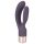 You2Toys Elegant Rechargeable Dual Vibrator with Clitoral Arm (Purple)
