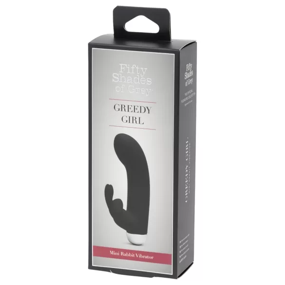 Fifty Shades of Grey Greedy Girl - rabbit G-spot vibrator (black)