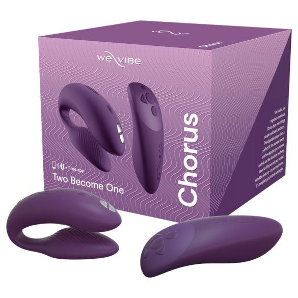 We-Vibe Chorus - Rechargeable Smart Couple's Vibrator (Purple)