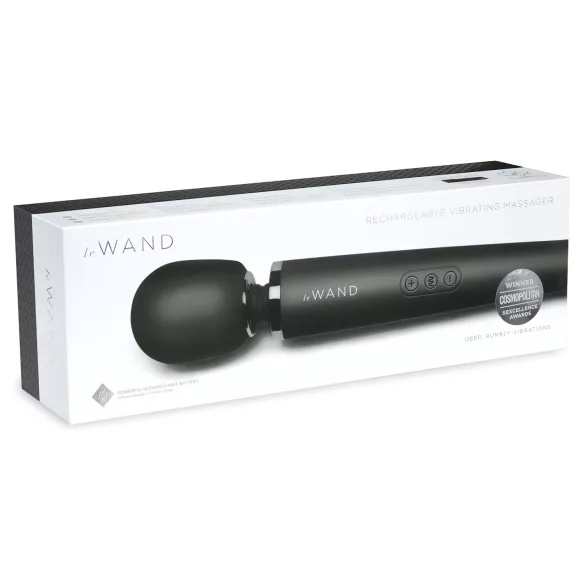 Le Wand Petite - exclusive, rechargeable massage vibrator (black)