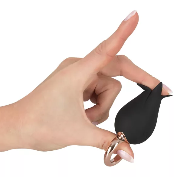 Belou - Rechargeable Waterproof Clitoral Vibrator (Black)